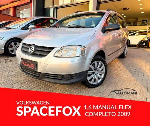VOLKSWAGEN SPACEFOX 1.6 MI 8V FLEX 4P MANUAL VOLKSWAGEN SPACEFOX 1.6 MI 8V FLEX 4P MANUAL